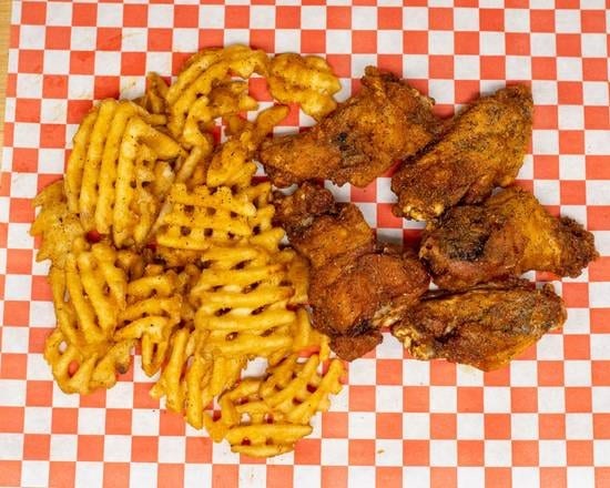 Wings & Fries - 20 Pieces.
